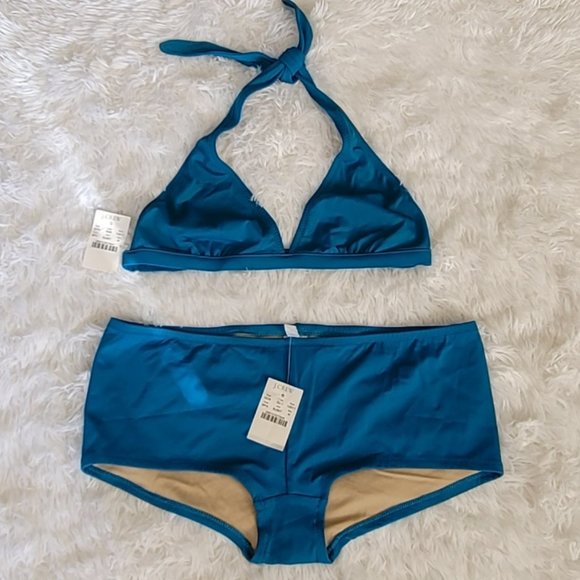 J. Crew Other - J. Crew Boy Short Bikini Set Size Medium